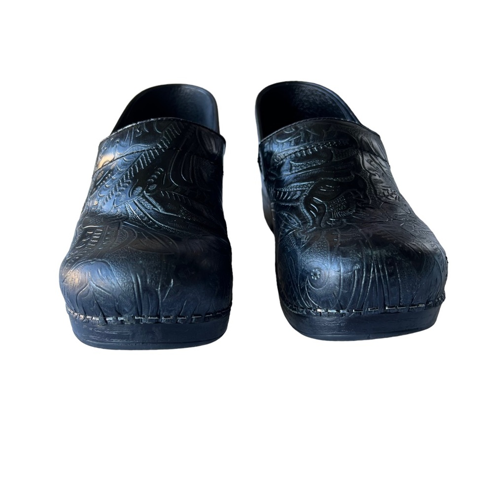 Dansko Professional Tooled Pattern Clogs - image 6